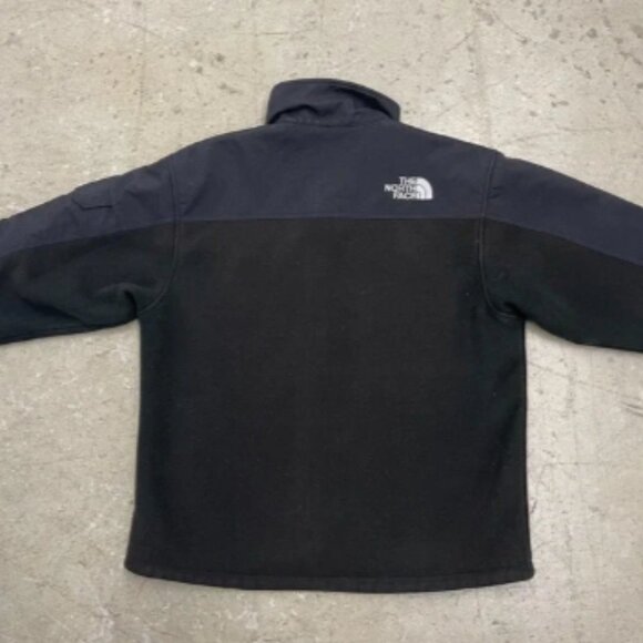 The North Face Jacket Mens Large Blue Black Fleece Pockets Outdoor Gorpcore - Picture 4 of 16